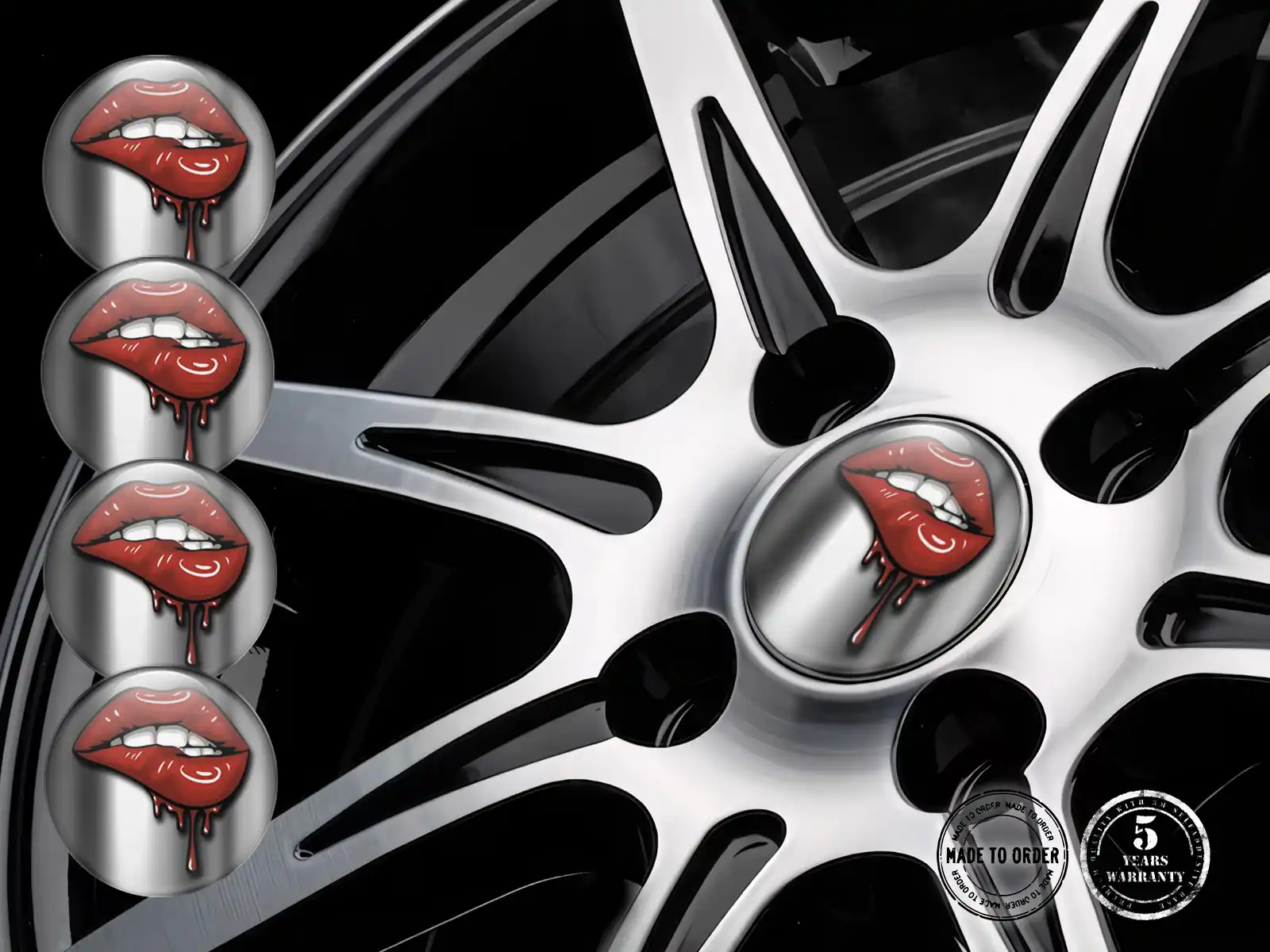 Wheel Sticker Tuning Limited Racing Sport Style